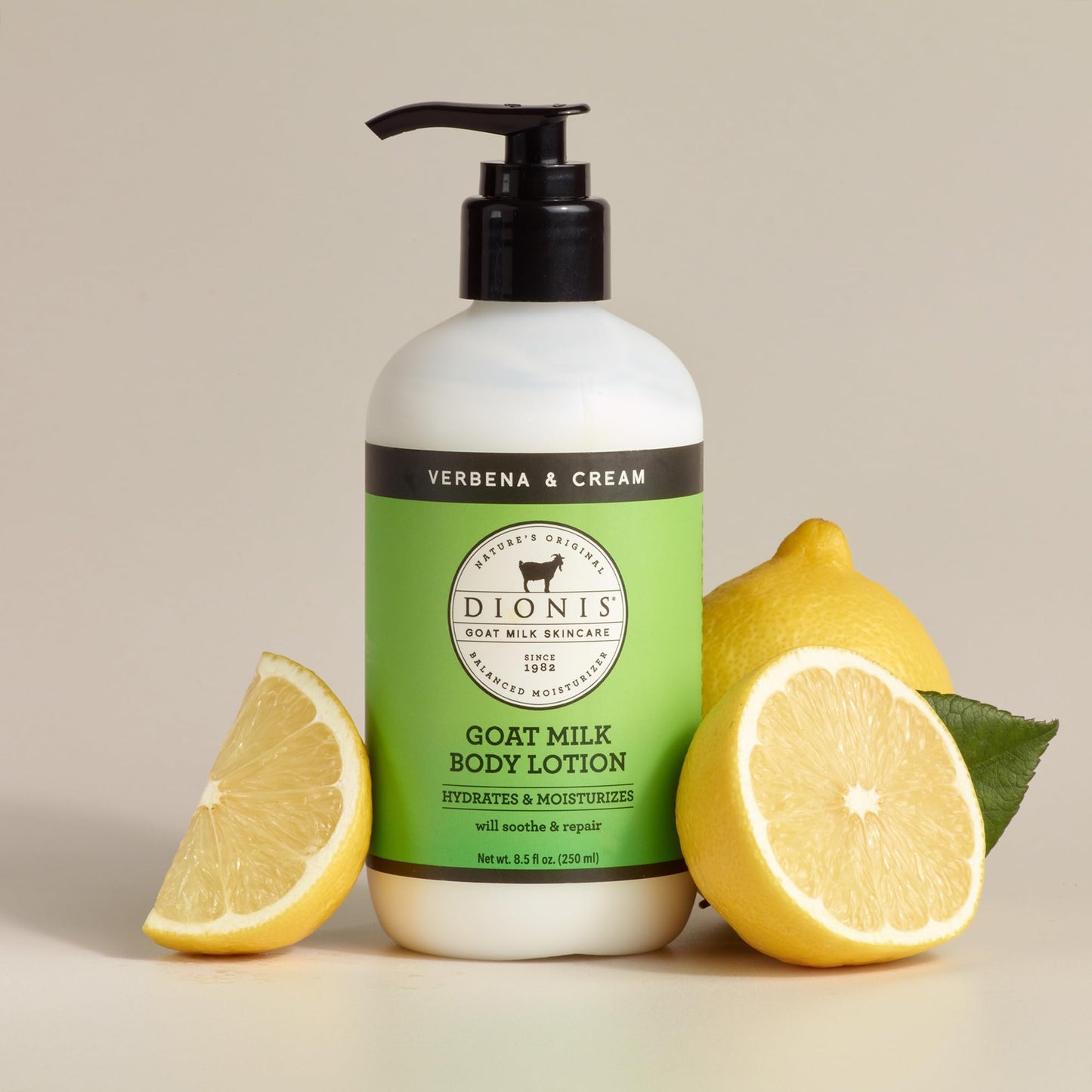 Dionis Goat Milk Lotion - Moisturizing Body Lotion for Dry Skin, Sensitive Skin Safe, Lightweight Non-Greasy Formula, Lotion Pump - Lemon Verbena Beauty & Personal Care Dionis