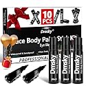 Dmsky 10 Packs Eye Black Sports Stick for Football, Baseball, Softball-Anti-Glare Face Body Paint Stick Kit,Water-Proof Eye Sports Paint Beauty & Personal Care Dmsky