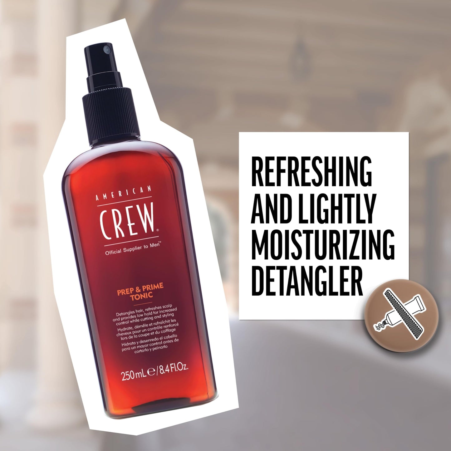 AMERICAN CREW Prep & Prime Tonic, 8.4 Fl Oz Beauty & Personal Care AMERICAN CREW