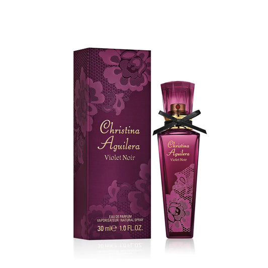 Christina Aguilera Violet Noir, Perfume for Women, Eau de Parfum Spray, 1.0 fl. oz. Beauty & Personal Care Christina Aguilera