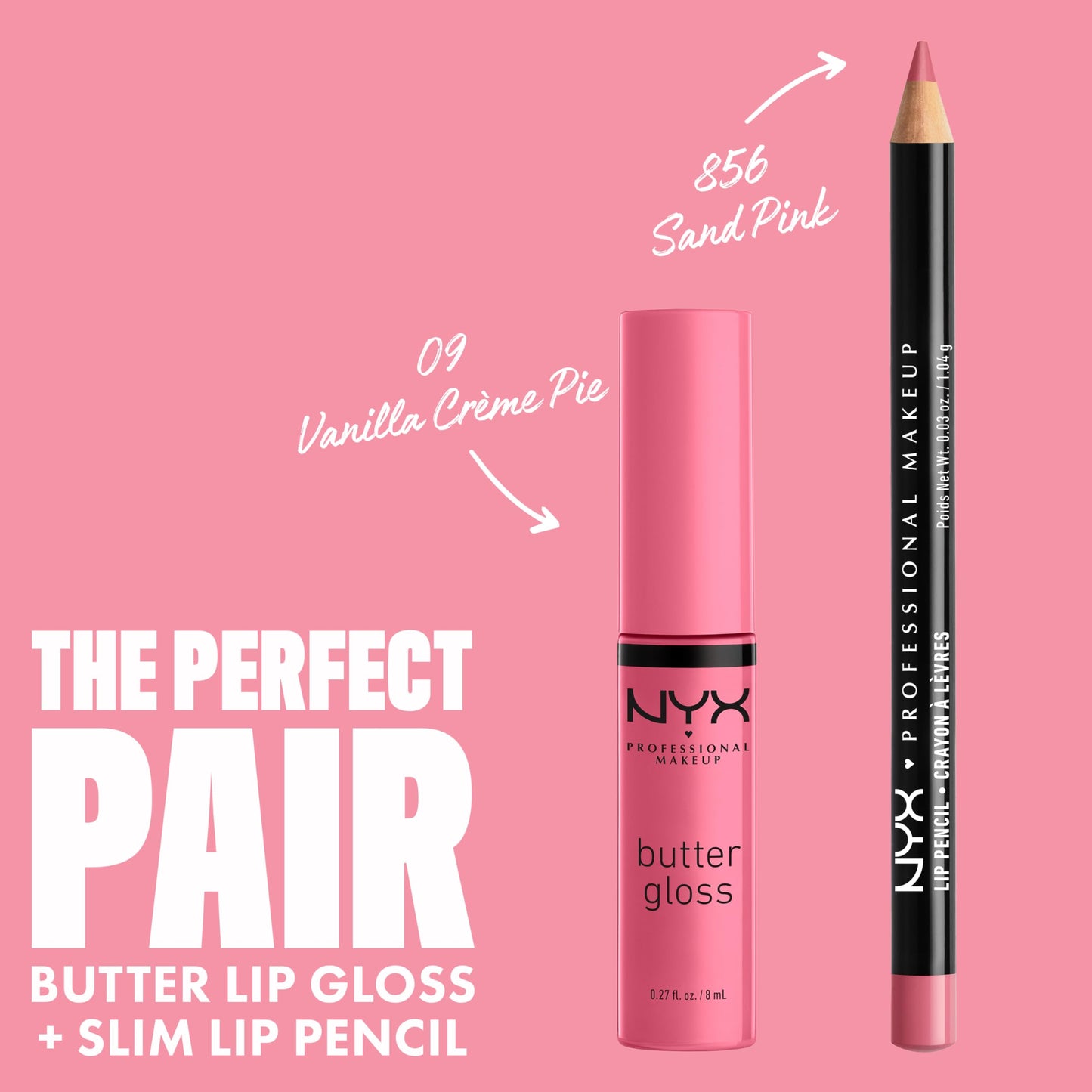 NYX PROFESSIONAL MAKEUP Butter Gloss, Non-Sticky Lip Gloss - Vanilla Cream Pie (Mauve) Beauty & Personal Care NYX PROFESSIONAL MAKEUP