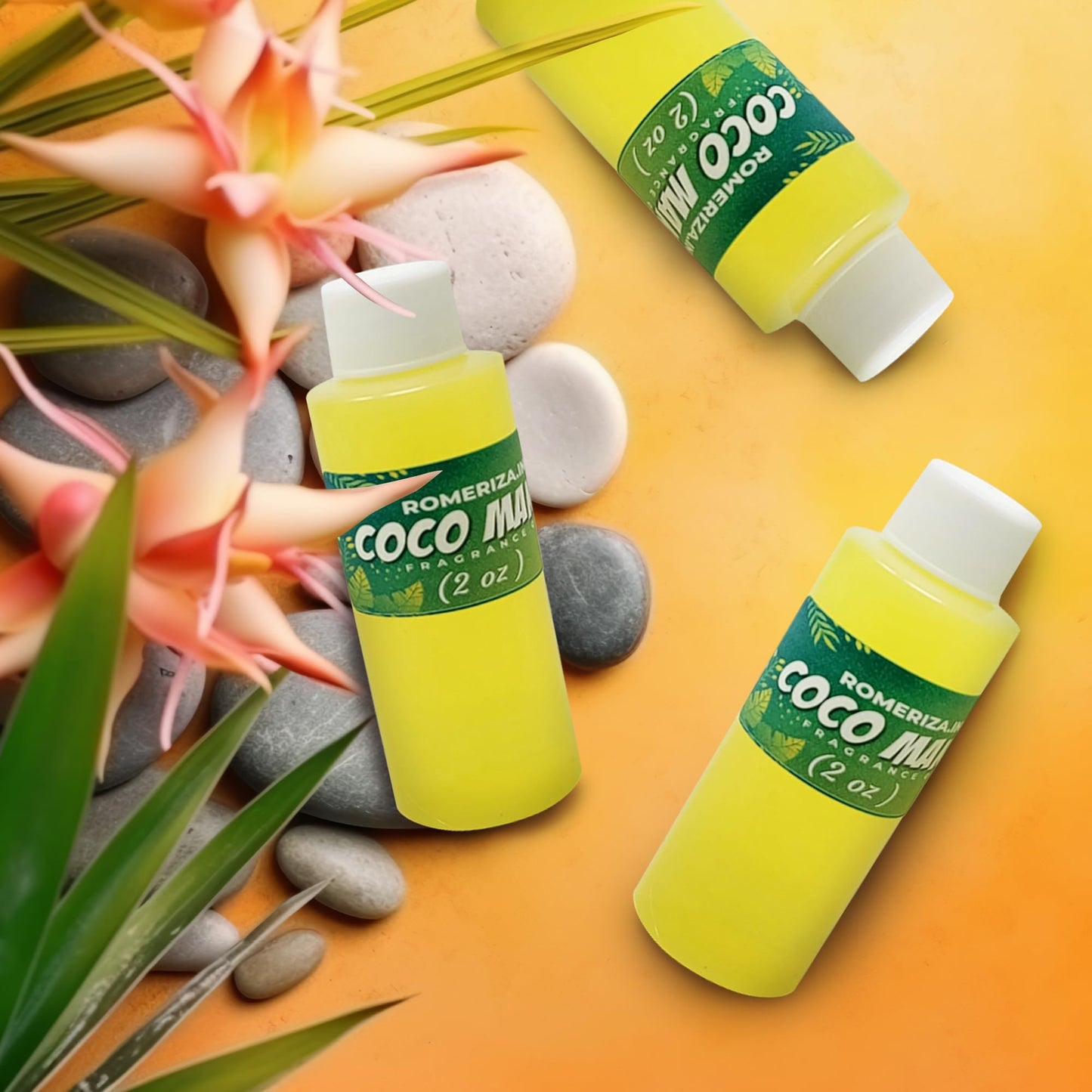 Onisavings 16 Fl Oz Coco Mango Body Oil For Men Perfume Oils Long Lasting Perfume Oil Essential Oils for Skin & DIY Soap Making Scents Multi Use Oil Beauty & Personal Care Onisavings