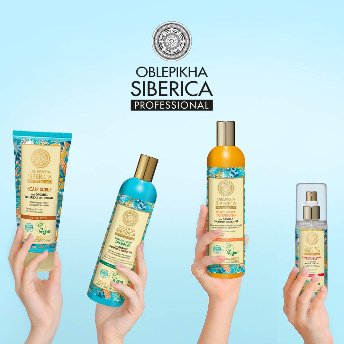 Natura Siberica Oblepikha Sea Buckthorn Scrub for Scalp Sea Buckthorn Oil 200ml Beauty & Personal Care Natura Siberica