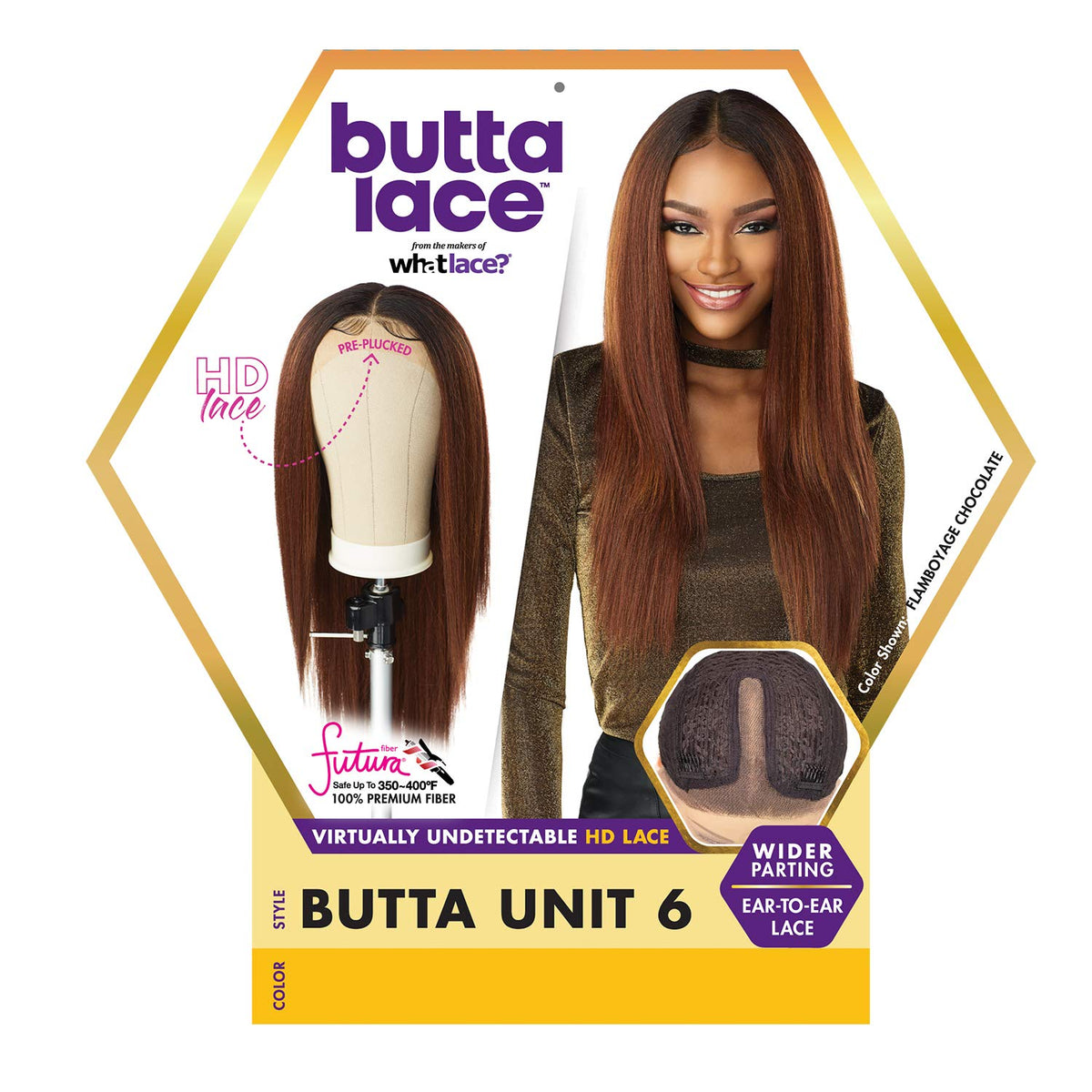 Sensationnel HD Lace Front Wig Butta Unit 6 (MP/HAZEL)