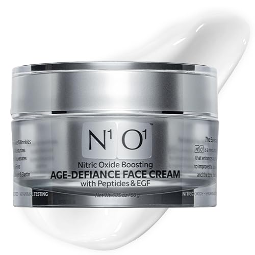 N1O1 Moisturizer Face Cream - Day & Night Face Moisturizer with Nitric Oxide, Peptide Complex, Epidermal Growth Factor - Tightening & Firming Skin Beauty & Personal Care N1O1