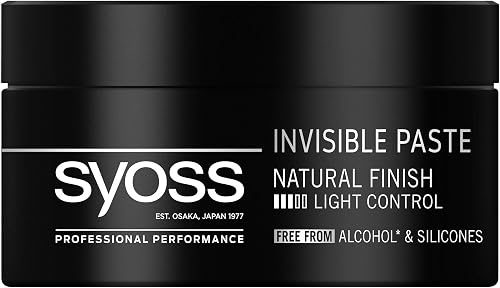 Syoss Invisible Hair Styling Paste Medium Control Light Shine 100ml Beauty & Personal Care Syoss