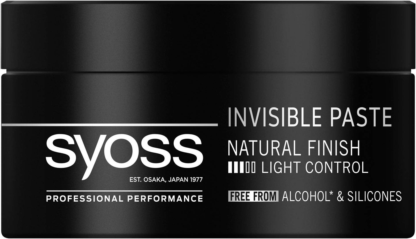 Syoss Invisible Hair Styling Paste Medium Control Light Shine 100ml Beauty & Personal Care Syoss
