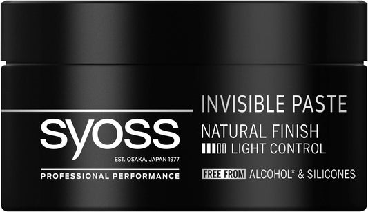 Syoss Invisible Hair Styling Paste Medium Control Light Shine 100ml Beauty & Personal Care Syoss