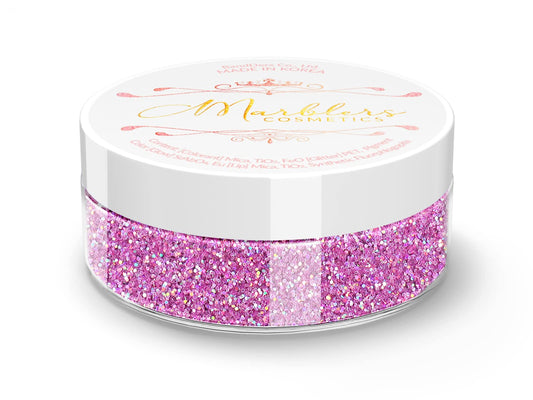 MARBLERS Holographic Face & Body Glitter [Holo Bubblegum] 0.18oz (5g) | Fine | Non-Toxic | Cruelty-Free | Festival, Rave & Party Makeup | Eye, Hair Beauty & Personal Care MARBLERS