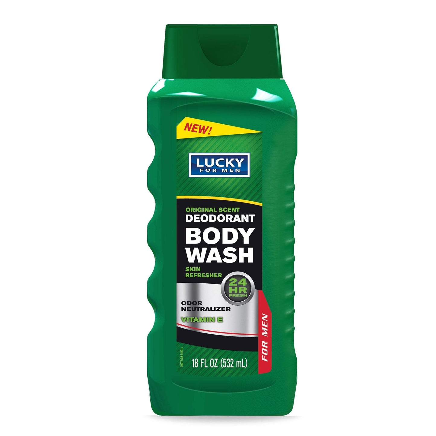 Lucky Super Soft Men's Deodorant Green Body Wash, 18 Fluid Ounce Beauty & Personal Care Lucky Super Soft
