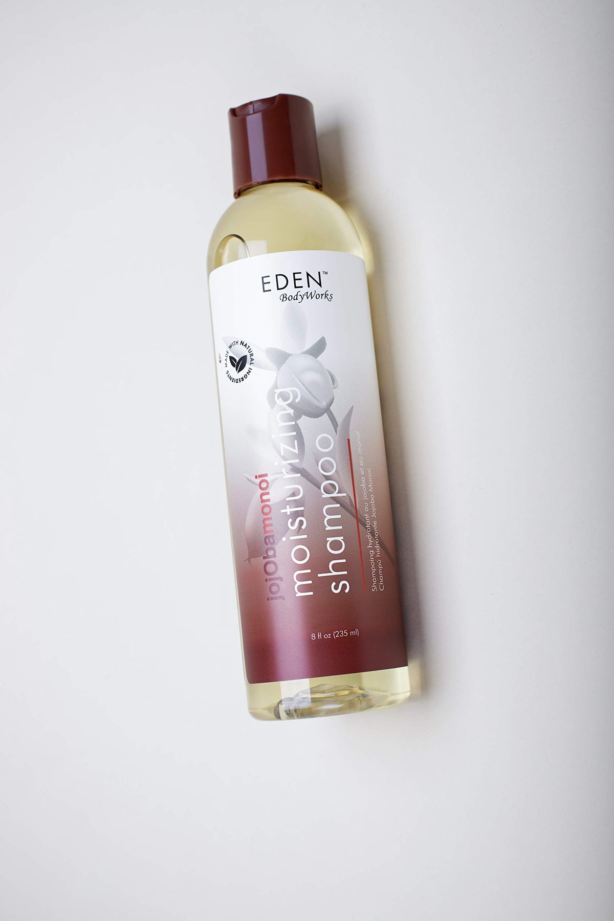 EDEN BodyWorks JojOba Monoi Moisturizing Shampoo, 8oz- Packaging May Vary