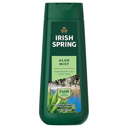 Irish Spring Aloe Mist Body Wash for Men, 591 mL Beauty & Personal Care Irish Spring