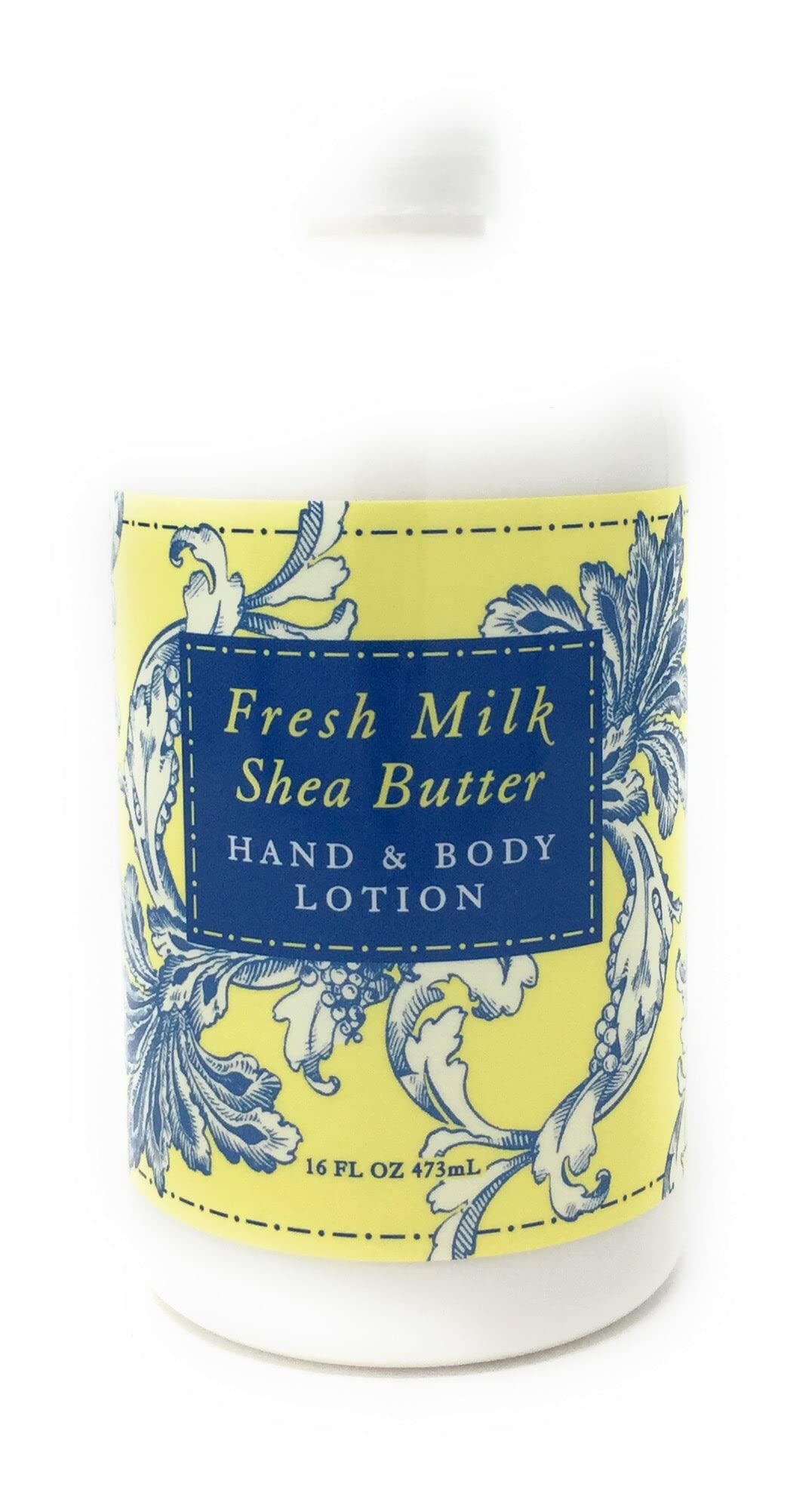 Greenwich Bay Trading Company Hand & Body Lotion, Fresh Milk Shea Butter, 16 Ounce (R2X003) Beauty & Personal Care Greenwich Bay Trading Company