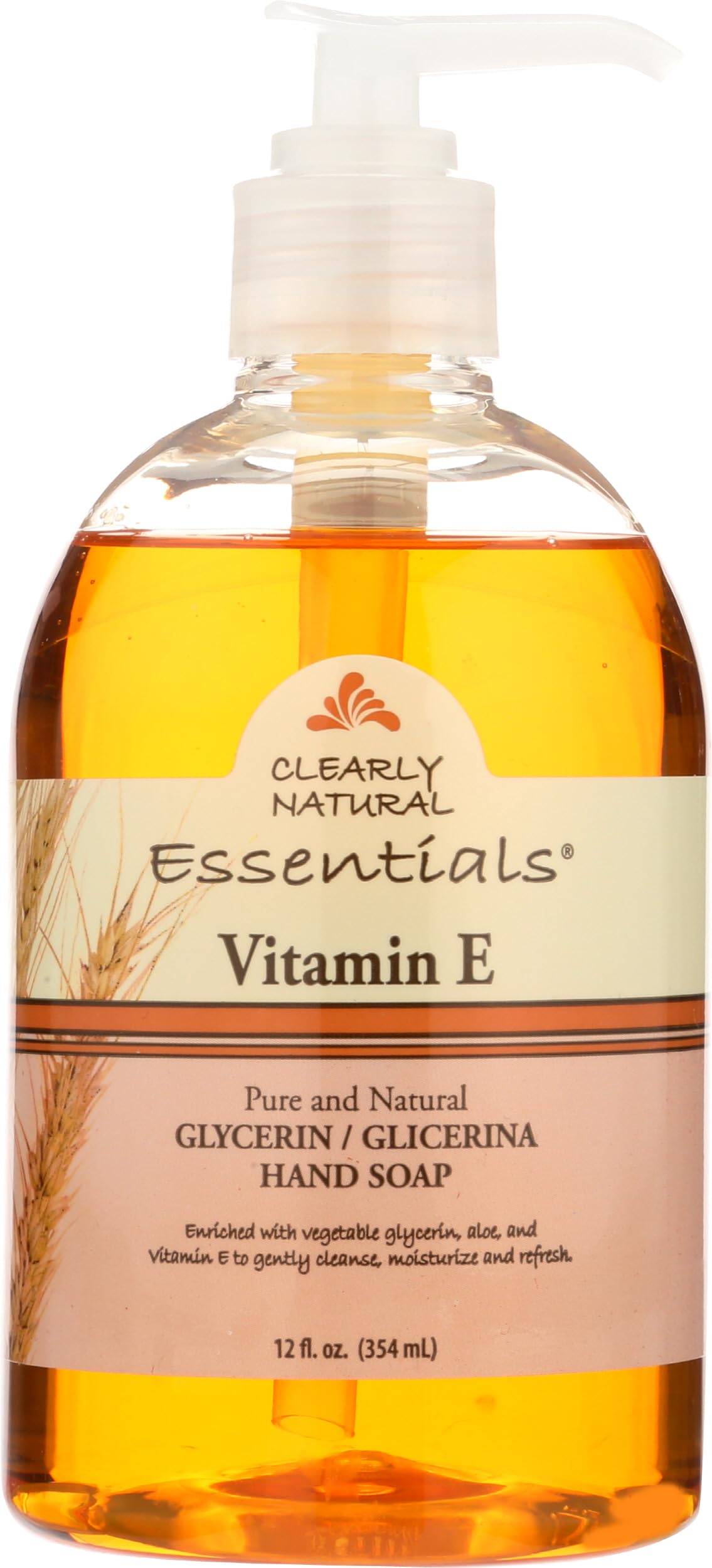 CLEARLY NATURAL Vitamin E Liquid Hand Soap, 12 FZ Beauty and Personal Care Clearly Natural