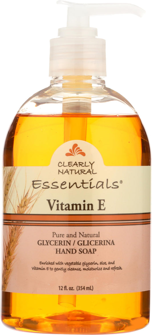 CLEARLY NATURAL Vitamin E Liquid Hand Soap, 12 FZ Beauty and Personal Care Clearly Natural