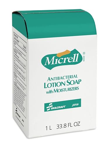 8520015220834, Gojo Antibacterial Lotion Soap, Floral, 1000 Ml Refill, 8/Carton Beauty & Personal Care AbilityOne
