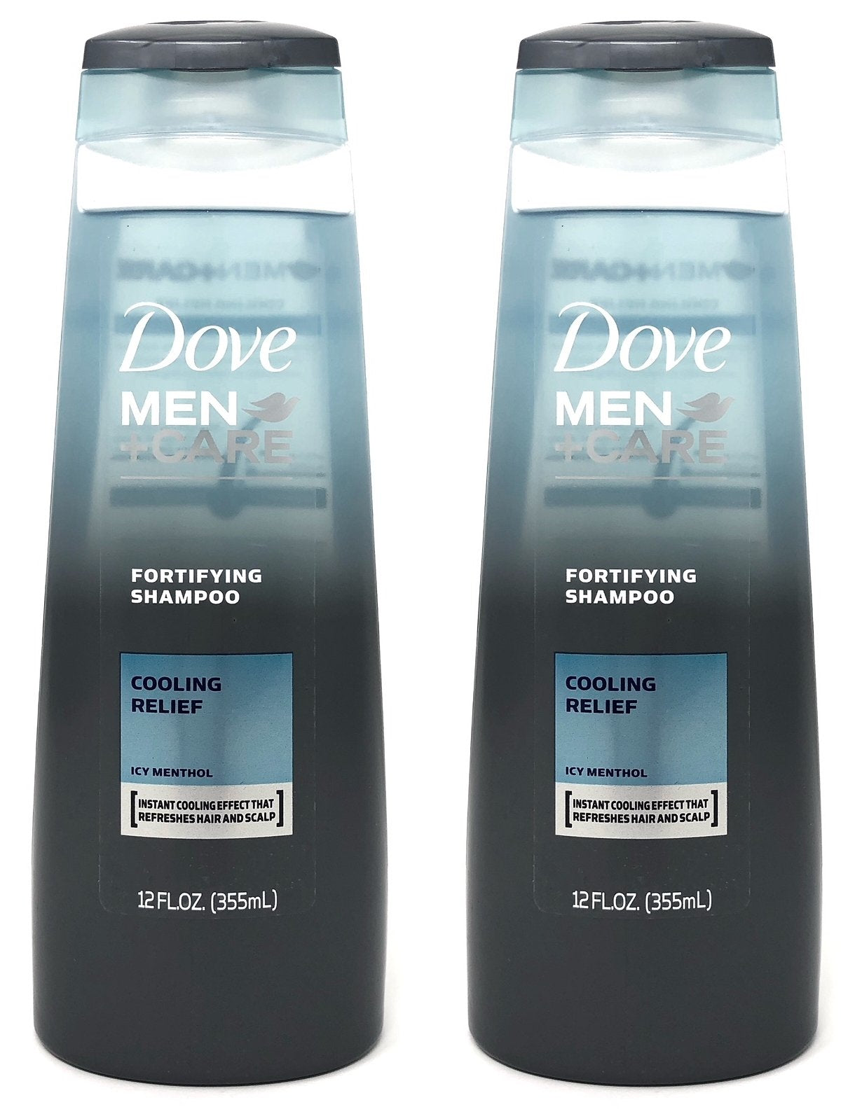 Dove Men + Care Fortifying Shampoo, Cooling Relief Icy Menthol, 12 Ounces (Pack of 2) Beauty & Personal Care Dove