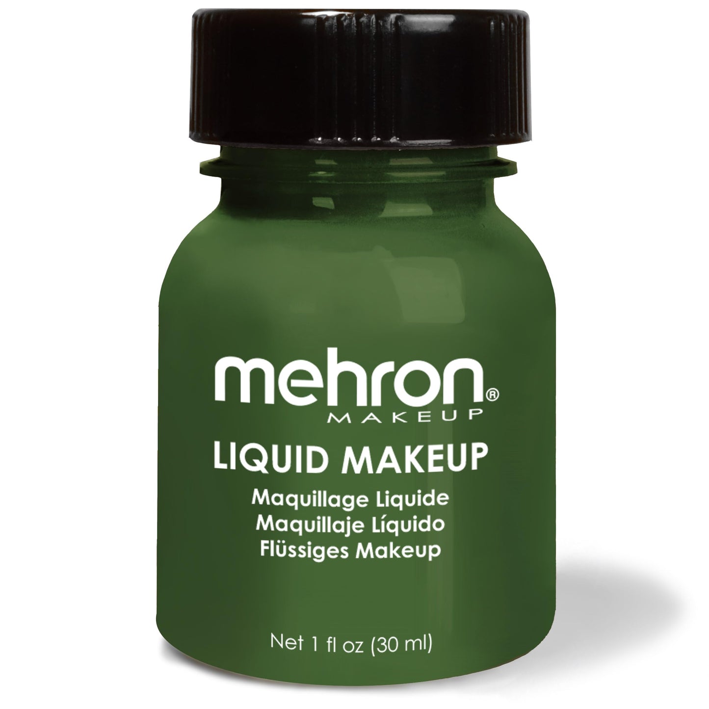 Mehron Makeup Liquid Makeup | Face Paint and Body Paint Perfect for Halloween, Cosplay I Air Brush Compatible Body Paint (1 oz) (GREEN) Beauty & Personal Care Mehron