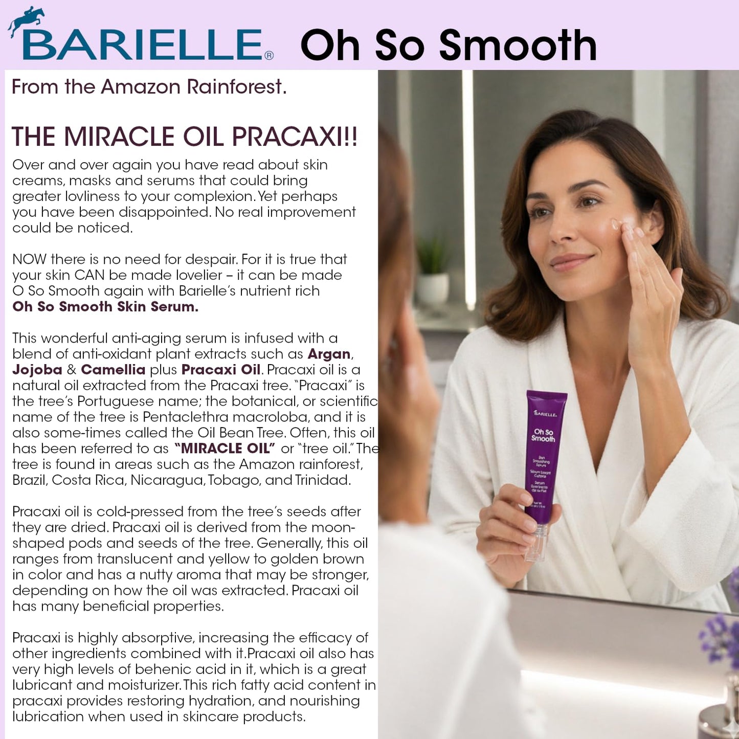 Barielle Oh So Smooth Skin Smoothing Serum 1 ounce - Lightweight Hydrating Face Serum - Helps Improve the Appearance of Fine Lines, Uneven Tone Beauty & Personal Care BARIELLE