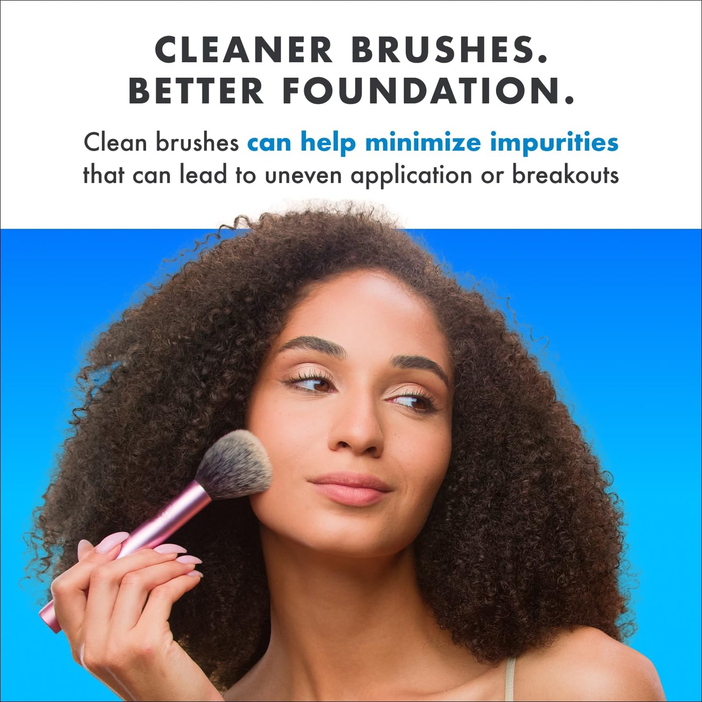 Cinema Secrets Original Blue Vanilla Makeup Brush Cleaner Solution - Professional Cleanser for Makeup Brushes - Quick-Drying, Rinse-Free Formula Beauty & Personal Care CINEMA SECRETS