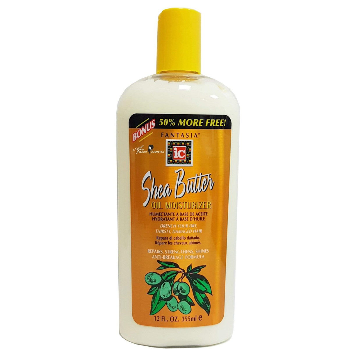 Fantasia IC Shea Butter Oil Moisturizer, 12.0 Ounce Beauty & Personal Care Fantasia