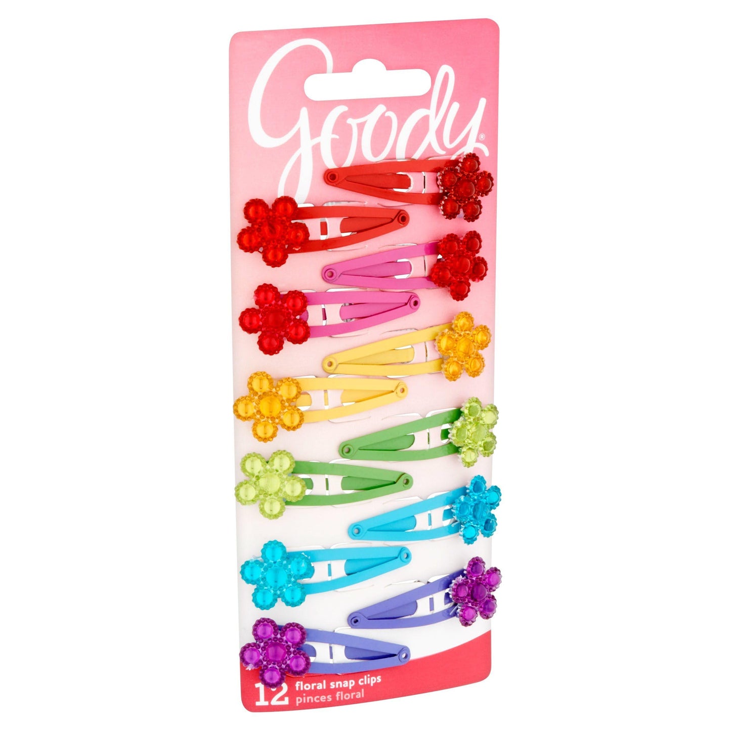 Goody Jeweled Flower Contour Clip, 12 ct Beauty & Personal Care GOODY