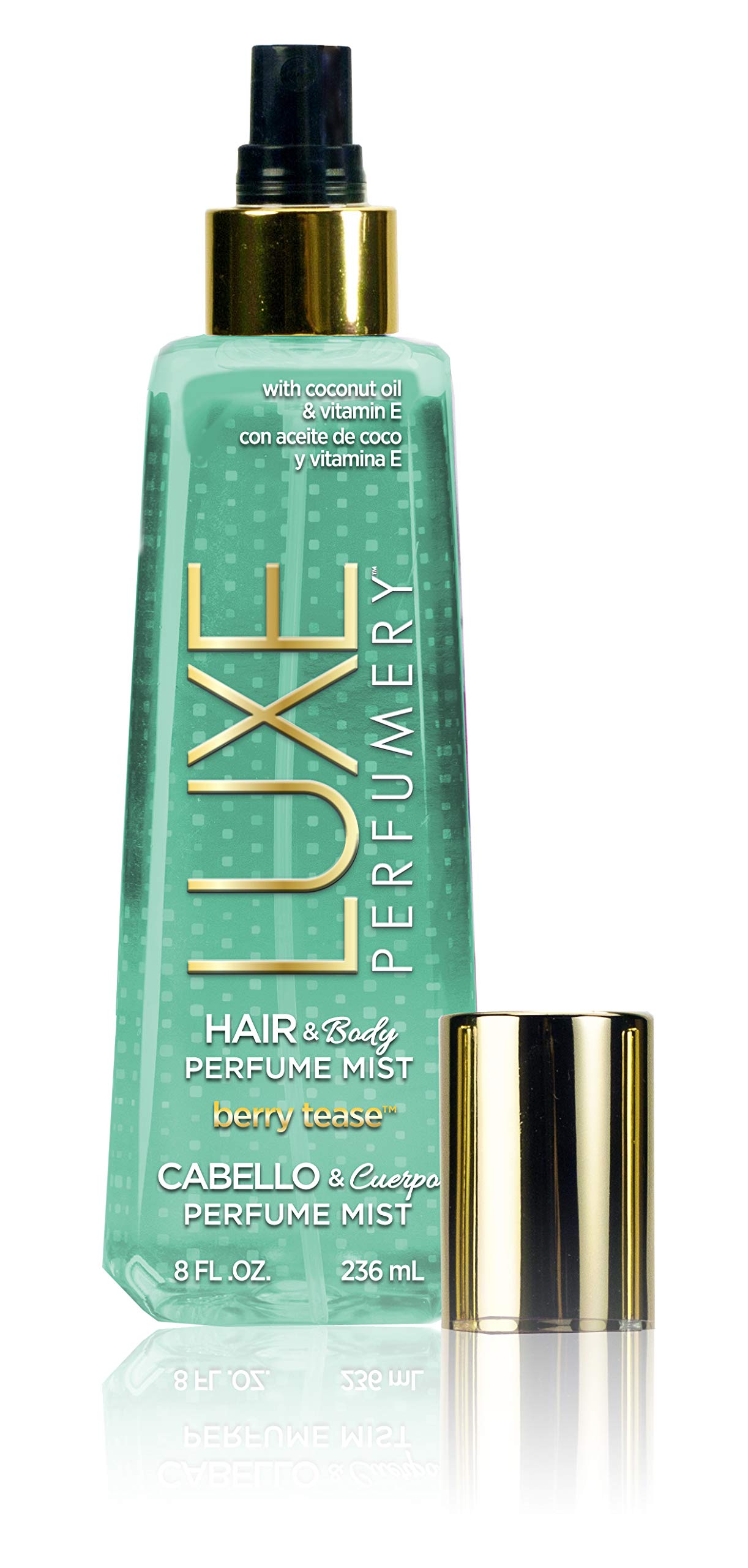 Luxe Perfumery Hair and Body Perfume Mist, Berry Tease, 236 ml (Pack of 1) Beauty & Personal Care Luxe Perfumery