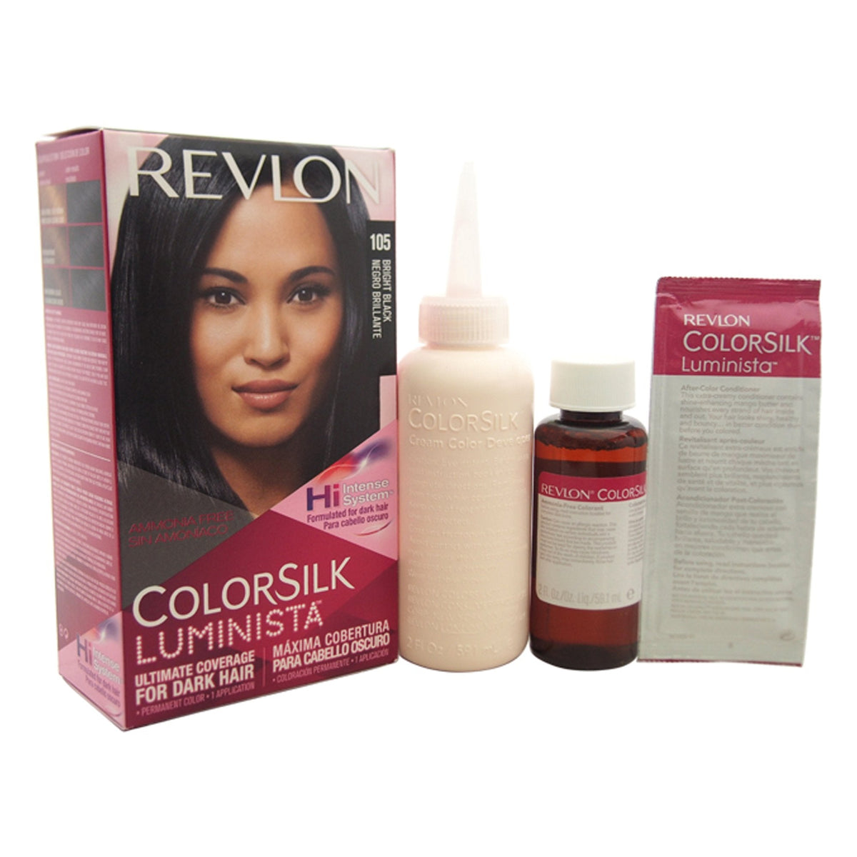 Revlon ColorSilk Luminista Haircolor, Bright Black Beauty & Personal Care REVLON