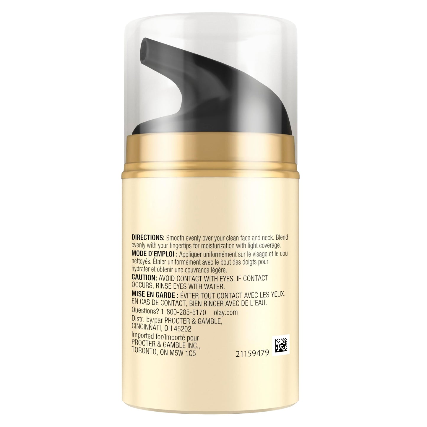 Olay Total Effects 7 in One Anti-Aging Moisturizer + Touch of Foundation Light to Medium 1.7 oz (Pack of 2) Beauty & Personal Care Olay