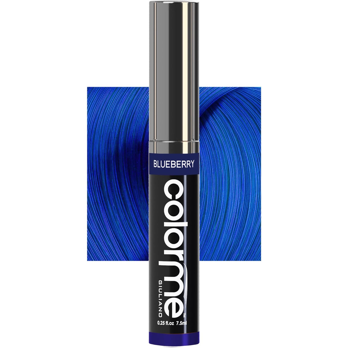 Colorme Root Touch Up Temporary Hair Mascara to color and Blend Semi Permanent Dye regrowth. Washes Out (BLUEBERRY) Beauty & Personal Care Color Me