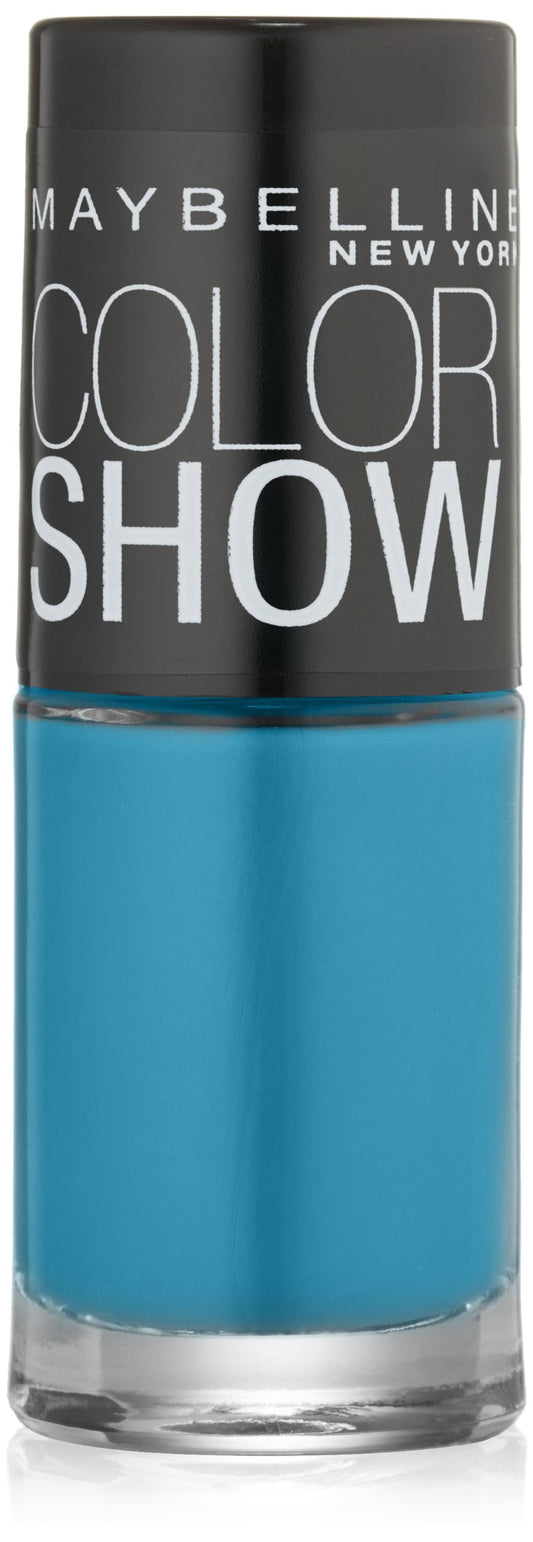 Maybelline New York Color Show Nail Lacquer, Shocking Seas, 0.23 Fluid Ounce