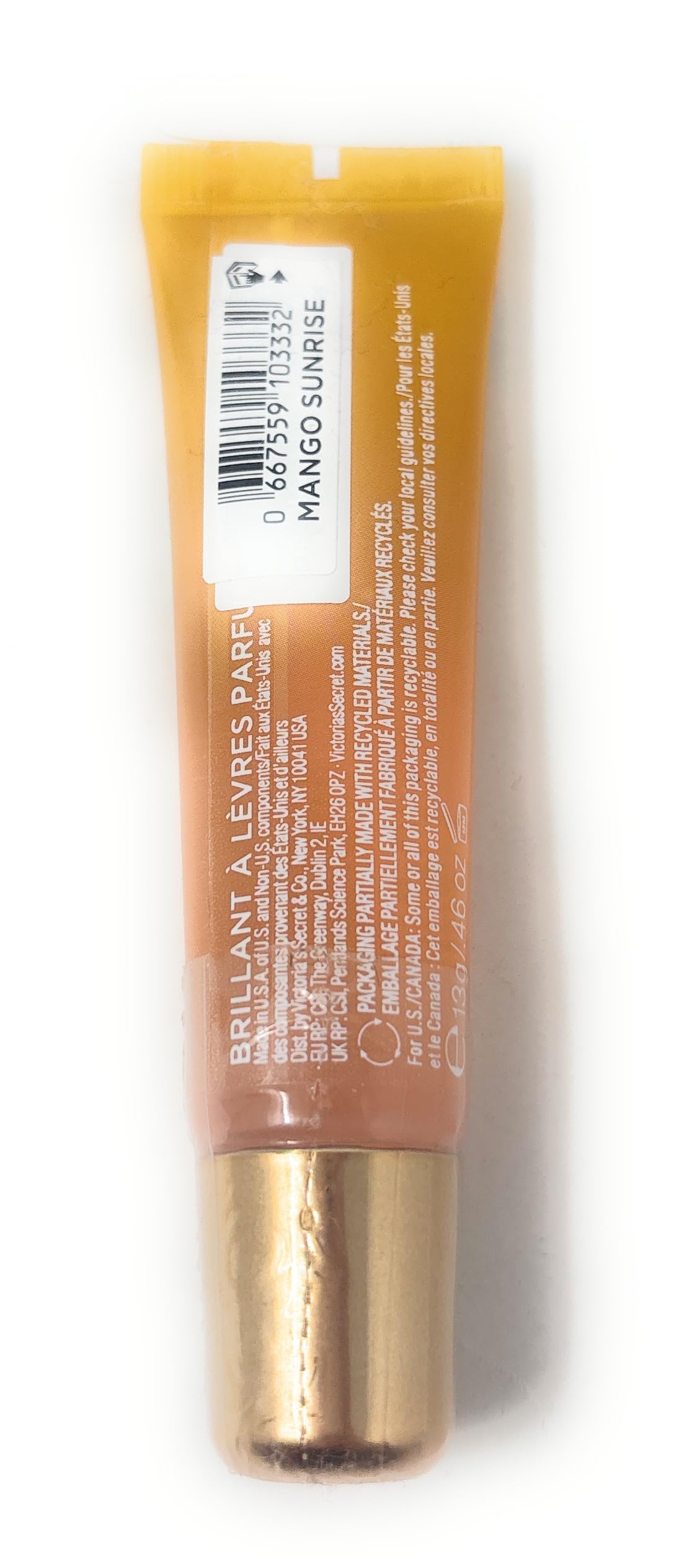Victoria's Secret Mango Sunrise Flavored Lip Gloss 13g/.46 oz Limited Edition Beauty & Personal Care Victoria's Secret