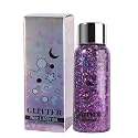 JUDEWY Body Glitter Gel, Face Glitter Body Glitter Glitter Liquid Eyeshadow, Face Hair Nail Glitter, Holographic Makeup Festival Glitter Makeup (07) Beauty & Personal Care JUDEWY
