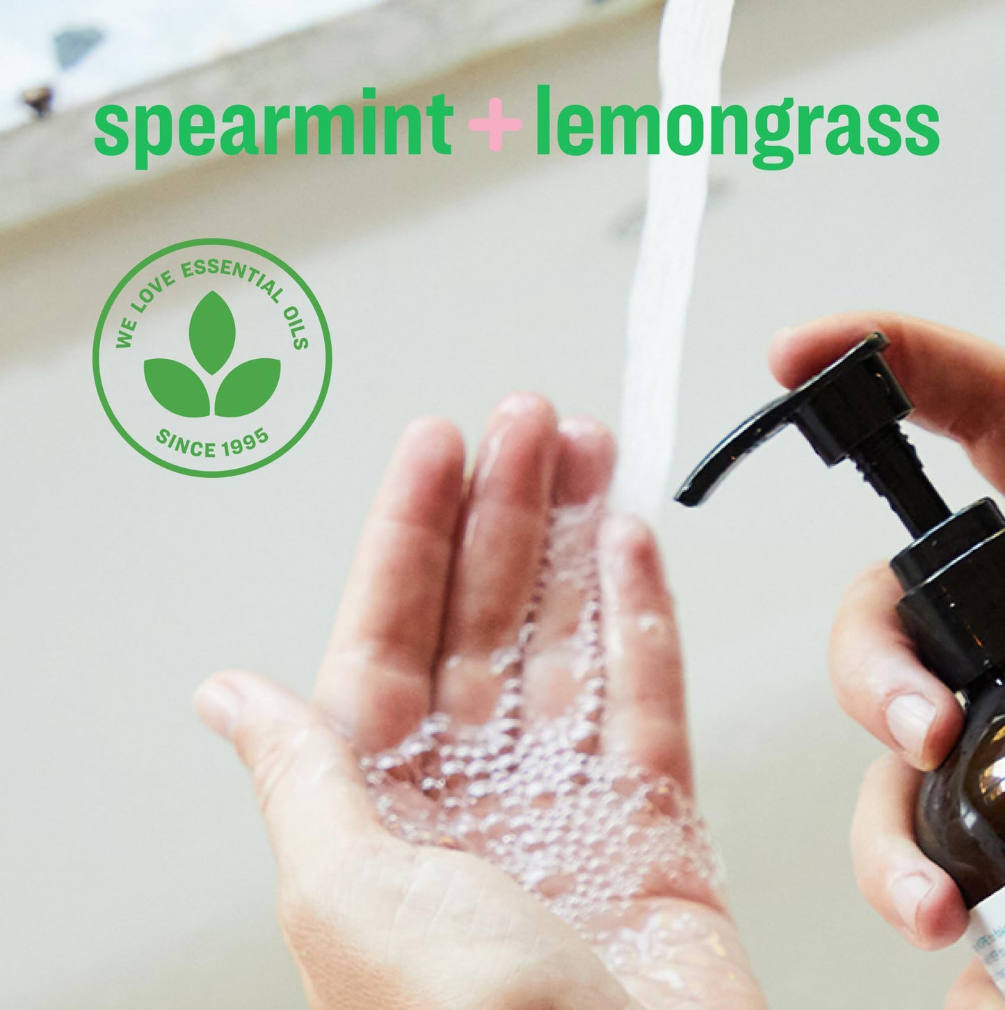 Everyone Liquid Hand Soap, 12.75 Ounce (Pack of 3), Spearmint and Lemongrass, Plant-Based Cleanser with Pure Essential Oils Beauty & Personal Care everyone for every body