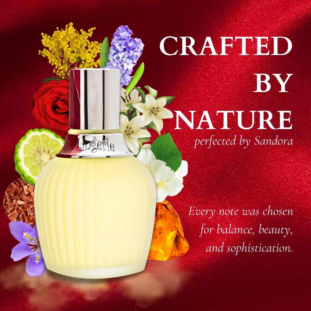 Sandora Fragrances Perfume for Women - INSPIRED by A WORLD RENOWED WOMEN'S PERFUME - Rose, Jasmine, Iris, Amber - Floral, Elegant, Romantic, Soft Beauty & Personal Care Sandora Fragrances