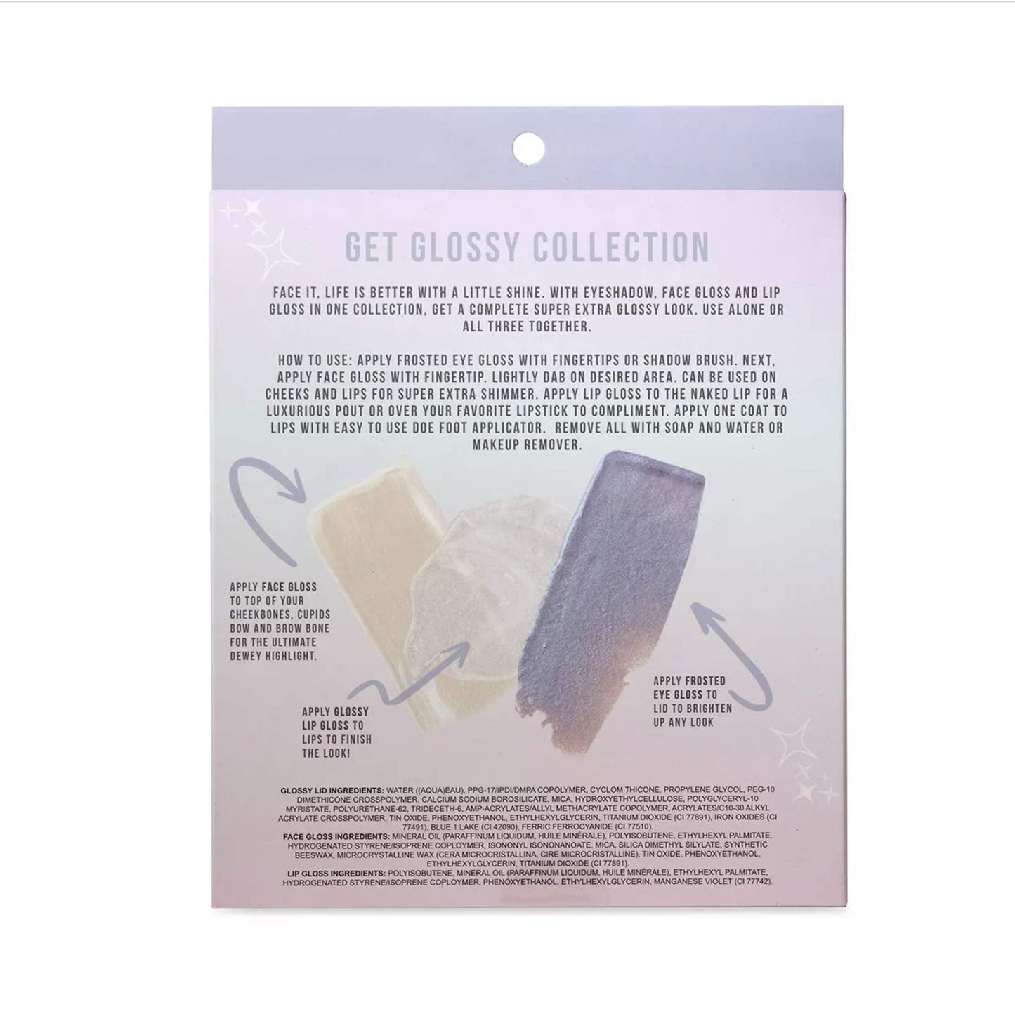 Starlit Studio Eye Face Lip Gloss Collections | Gift Set (Get Glossy) Beauty & Personal Care Starlit Studio