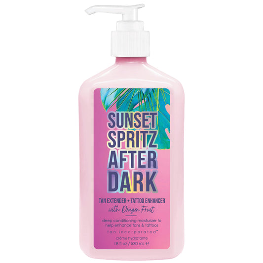 Brown Sugar After Dark Sunset Spritz Tan Extender & Tattoo Enhancer, Dragon Fruit with Biotanning Carrot Oil & Shea Butter, 18 Fl Oz Beauty & Personal Care Brown Sugar