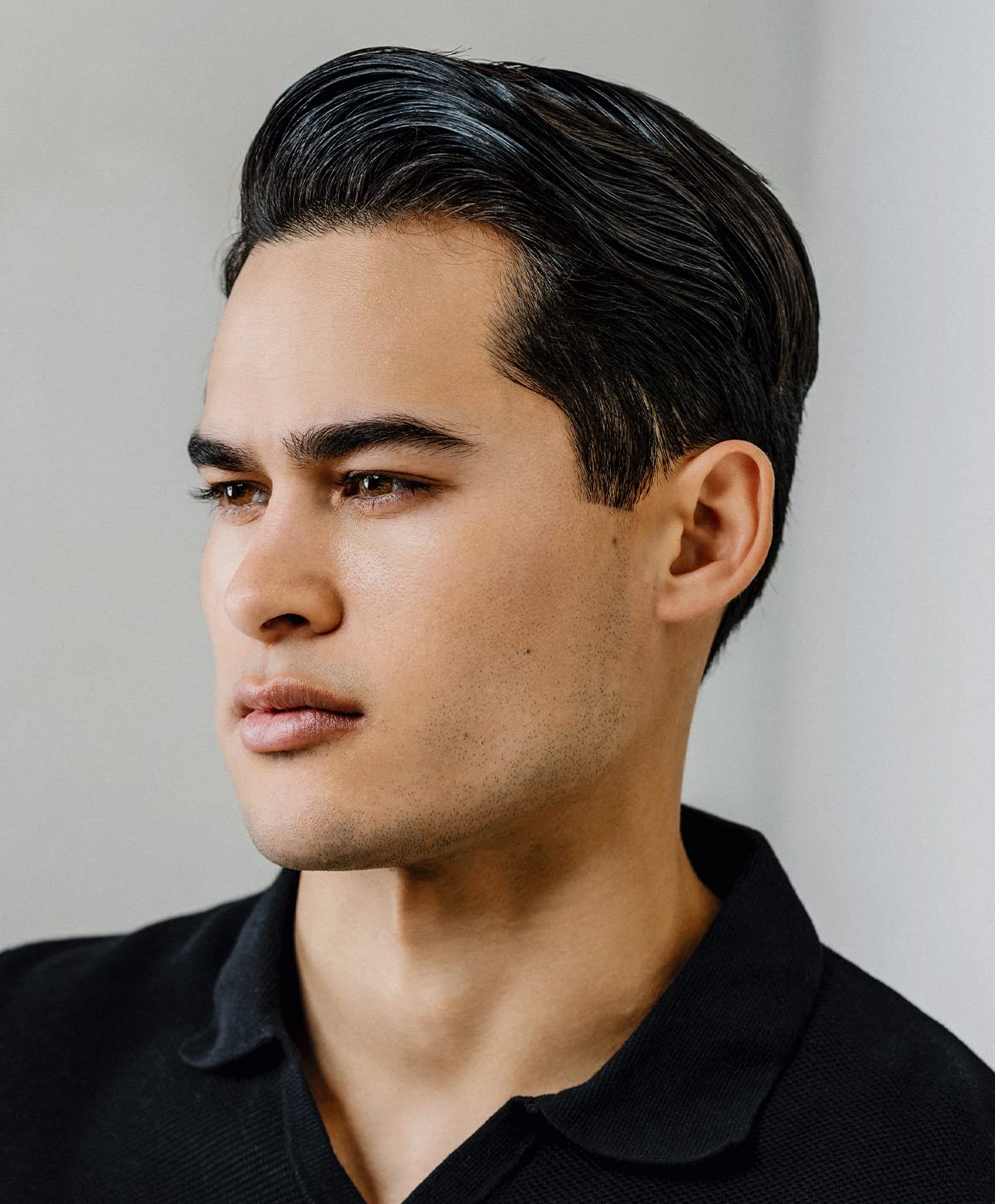 GO247 Pomade - Medium Hold, High Shine Pomade for Men - Water-Activated Formula for Easy Restyling - Controls Frizz & Flyaways - Ideal for Sleek Beauty & Personal Care GO247