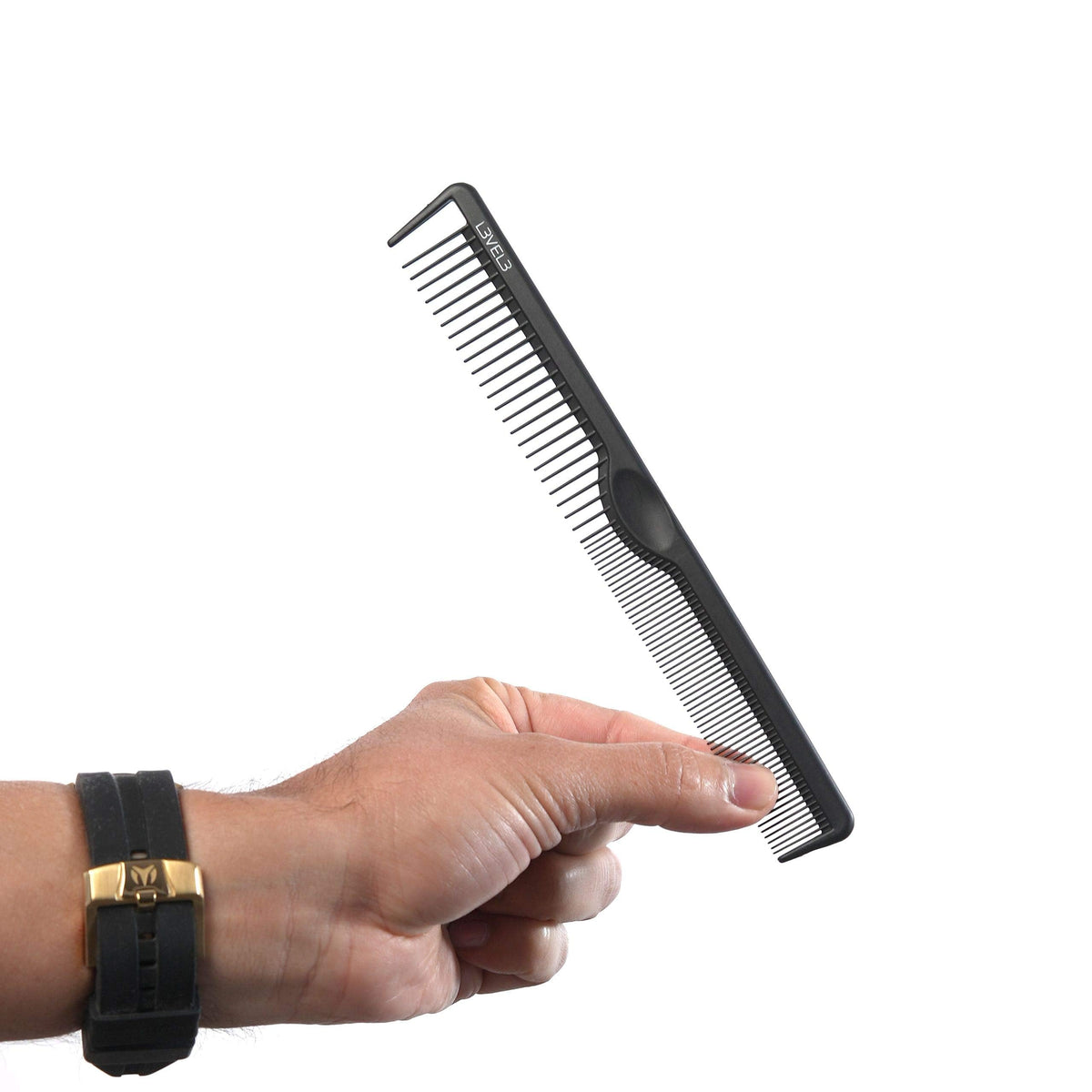 L3 Carbon Comb Set Professional Salon and Barbershop Quality