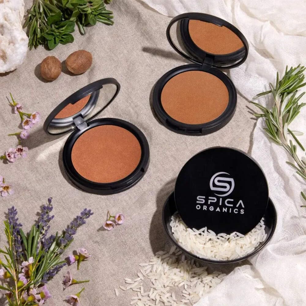 Afterglow Bronzer Pressed Powder Illana Beauty & Personal Care Spica Organics