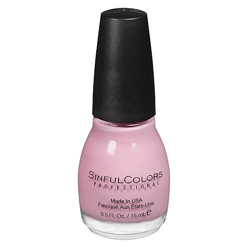 Sinful Pink Smart Size .50 O Sinful Colors Pink Smart Nail Polish .50 Oz Beauty & Personal Care SinfulColors