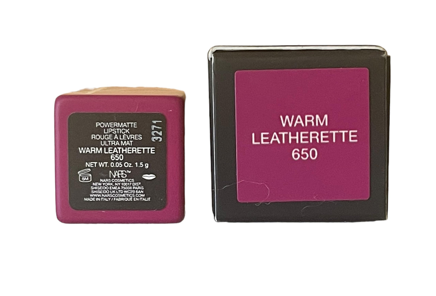 NARS Powermatte Lipstick (Warm Leatherette), 0.05 Ounce (Pack of 1) Beauty & Personal Care NARS