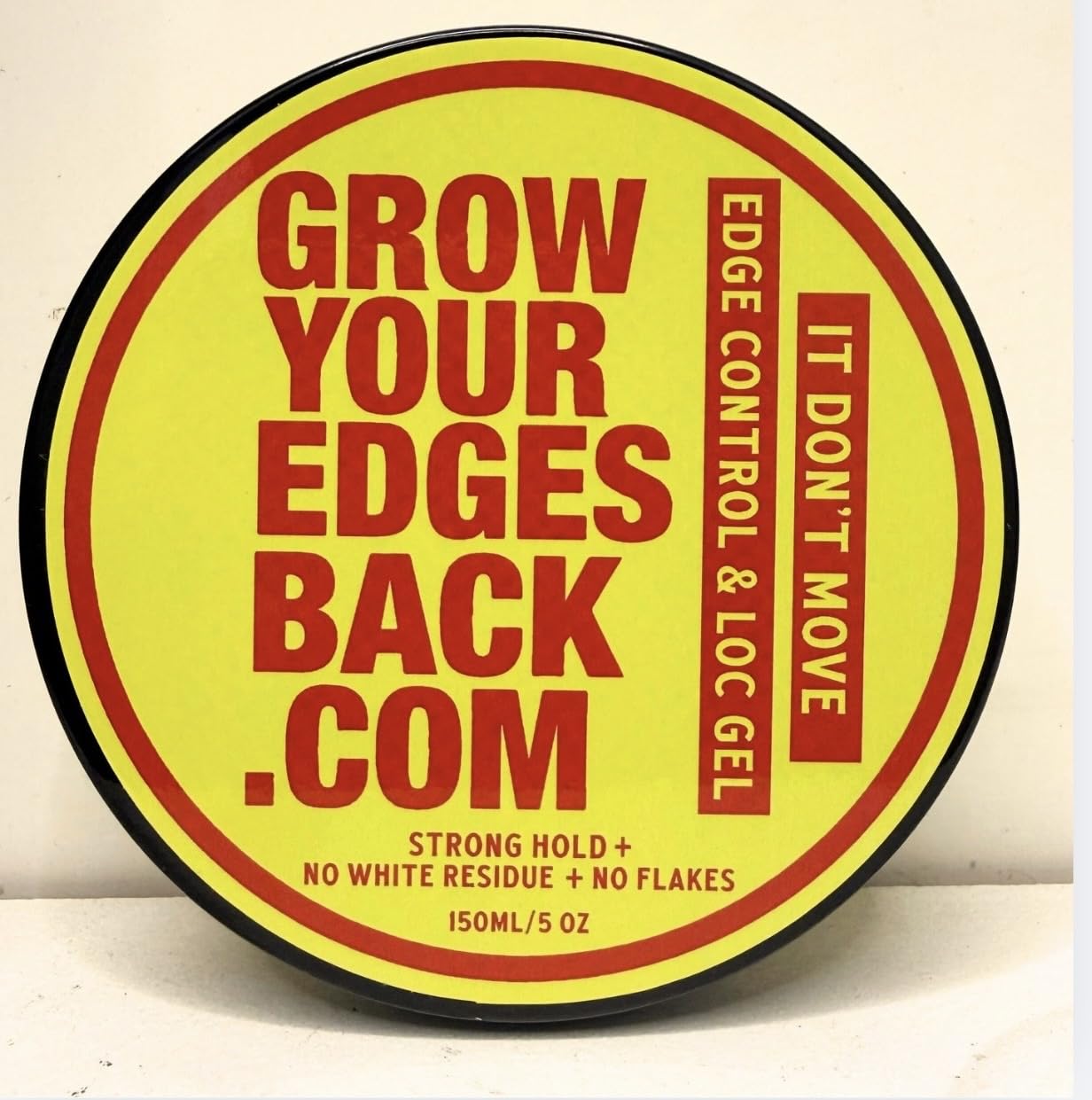 Grow Your Edges Back Best Edge Control for 4C Hair - 24H Exxxtra Hold, No Flakes, No Residue - Moisturizing Edge Control for ALL HAIR AND LOCS! Beauty & Personal Care Grow Your Edges Back