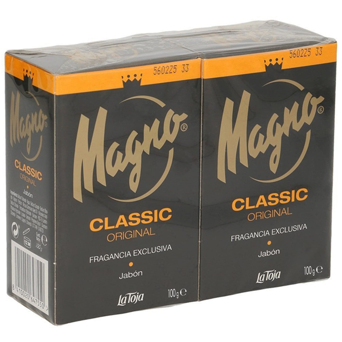 Magno Soap 3.5 oz La Toja. Magno Classic Black 8 pack Beauty & Personal Care Magno