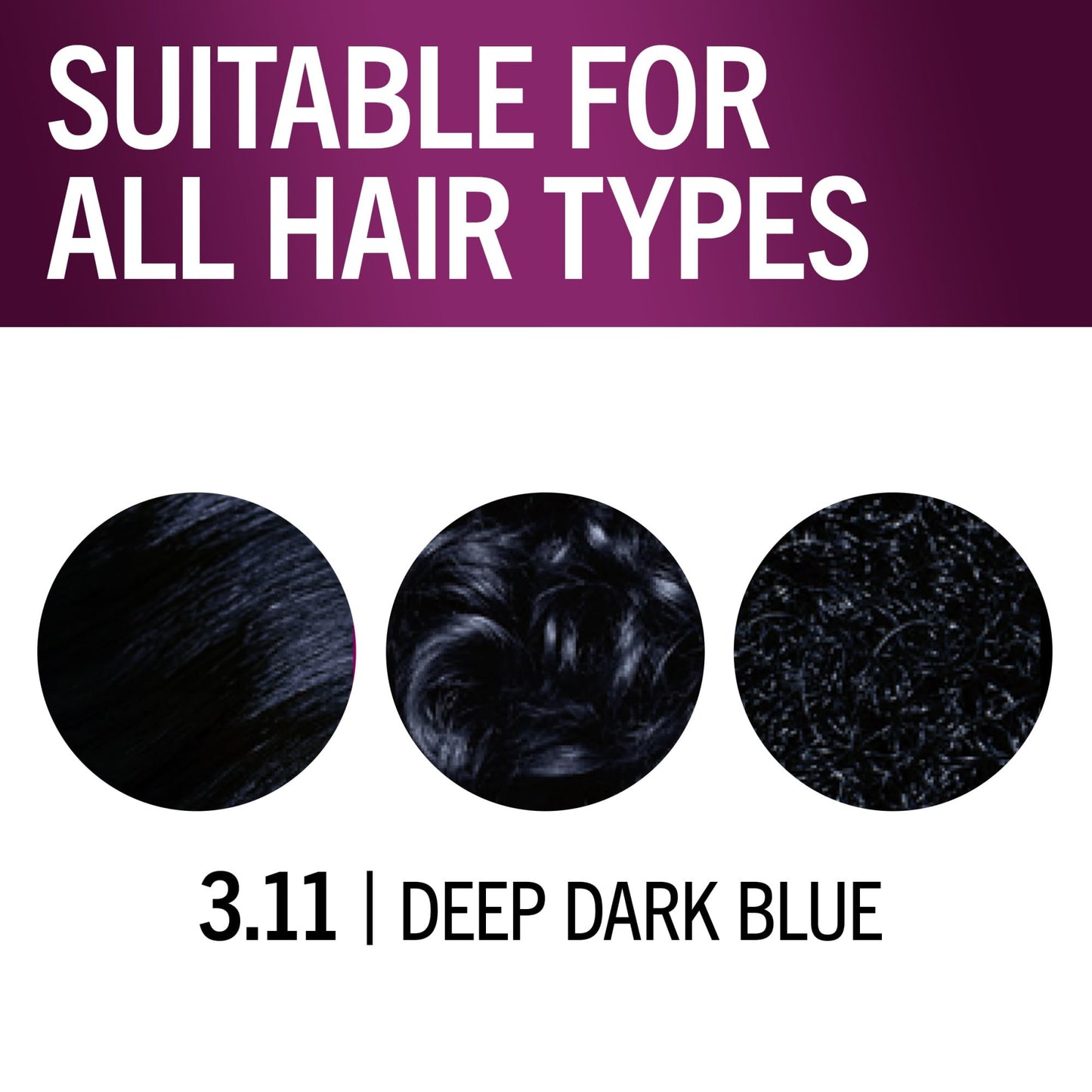 Schwarzkopf Keratin Permanent Hair Dye Cream, 3.11 Deep Dark Blue, Professional Quality Color for Up to 100% Gray Coverage, Bond Enforcing System Beauty & Personal Care Schwarzkopf