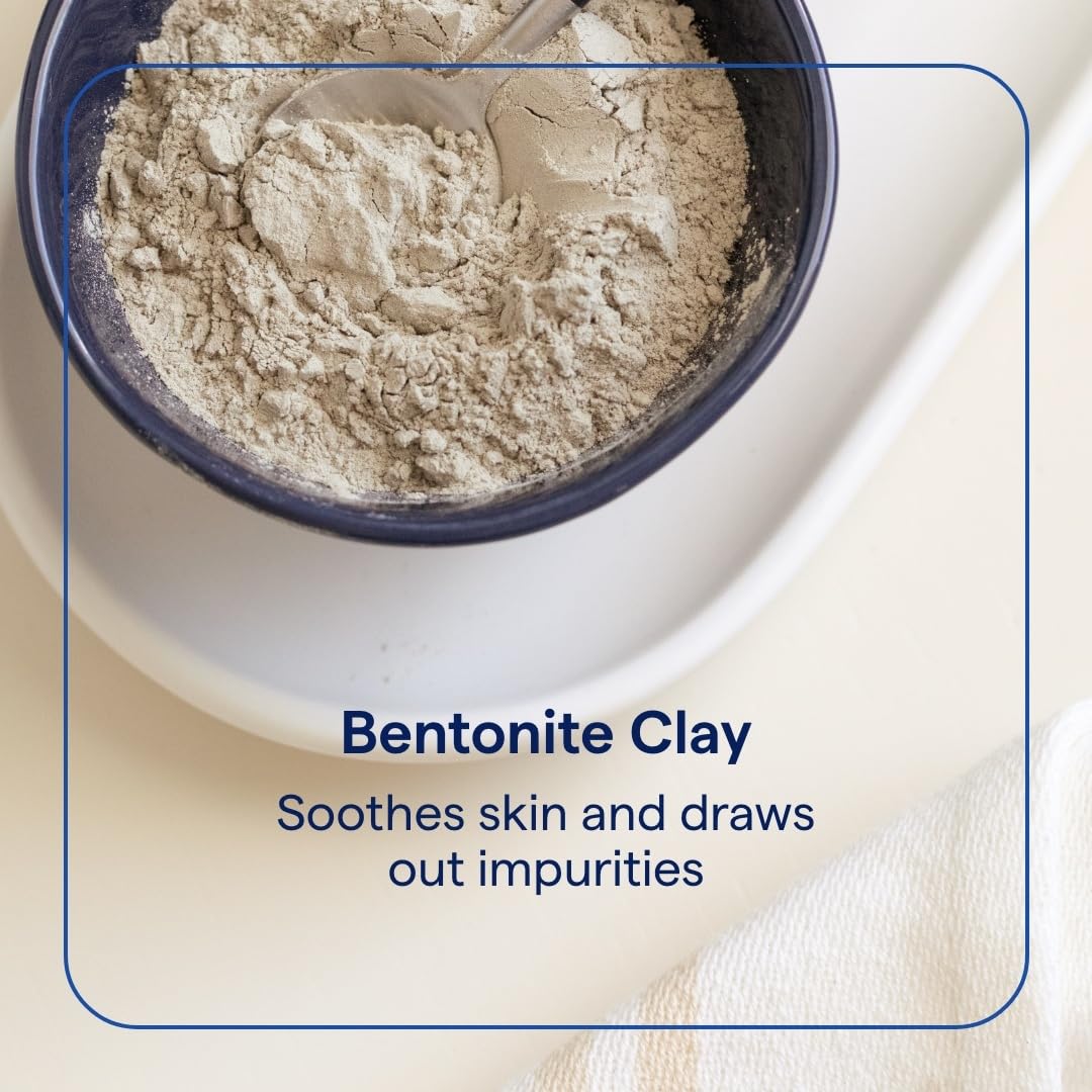 Trace Minerals Bentonite Clay - Bentonite Clay Mask for Clear Skin - Face & Body Mask - Deep Cleaning - Remove Impurities - 100% Natural - 16 oz (15 Beauty & Personal Care Trace Minerals