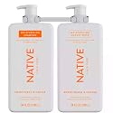 Native Sweet Peach & Nectar Shampoo & Conditioner, 34 Fl. Oz. - Pack Of 02. Beauty & Personal Care Native