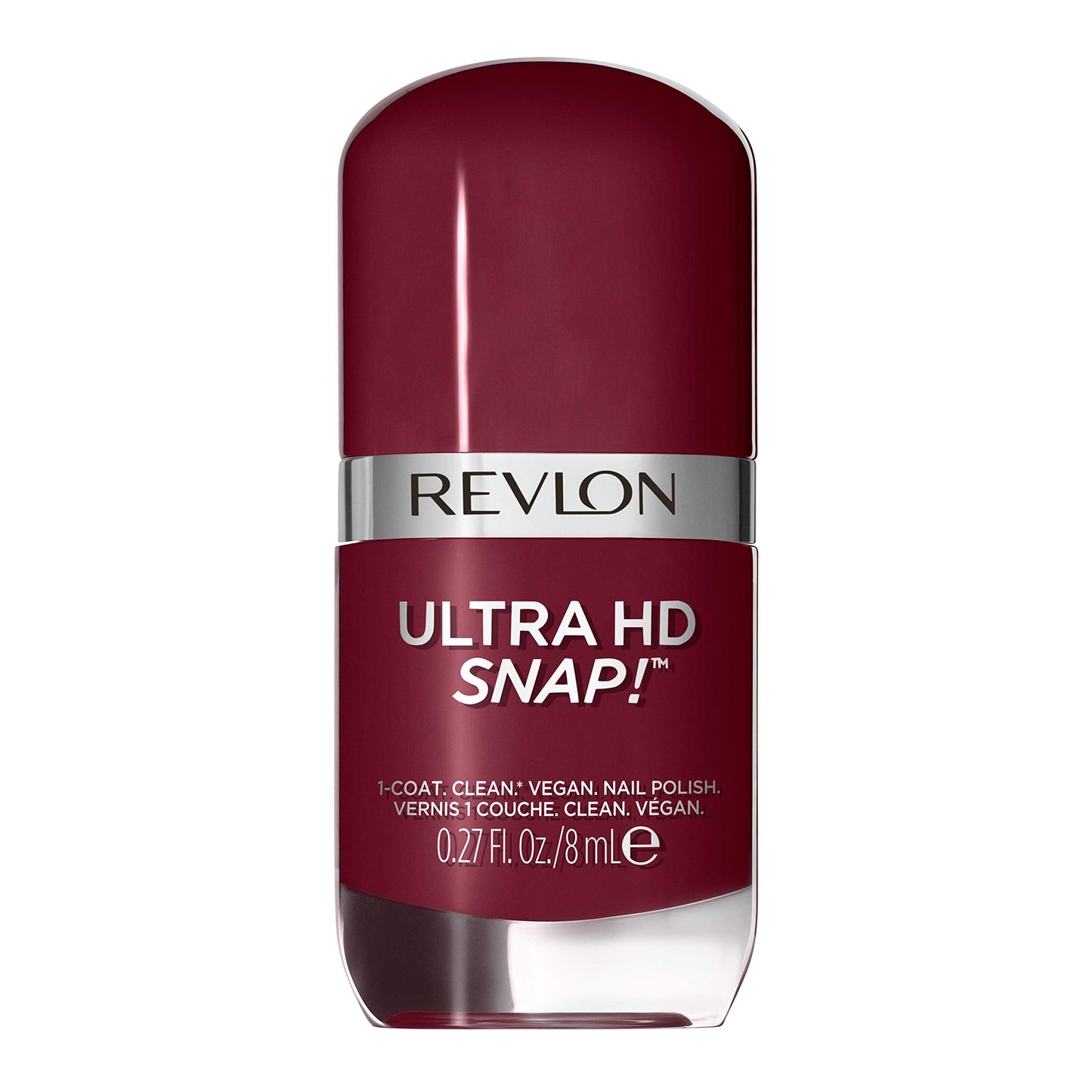 REVLON Ultra HD Snap Nail Color, Natural Rich Glossy Polish, 100% Vegan Formula, No Base or Top Coat Needed, 024 So Shady, 0.27 fl oz Beauty & Personal Care REVLON