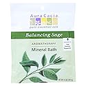 AURA CACIA MNRL BATH,BALANCING SAGE, 2.5 OZ6 Beauty & Personal Care Aura Cacia
