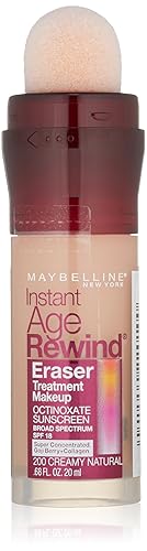 Maybelline Instant Age Rewind Eraser Treatment Makeup, Creamy Natural, 0.68 fl. oz. Beauty & Personal Care MAYBELLINE